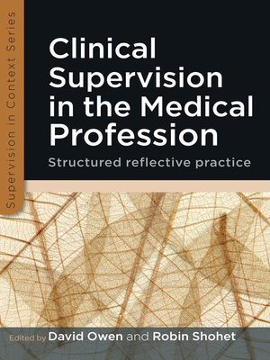 cover image of Clinical Supervision in the Medical Profession